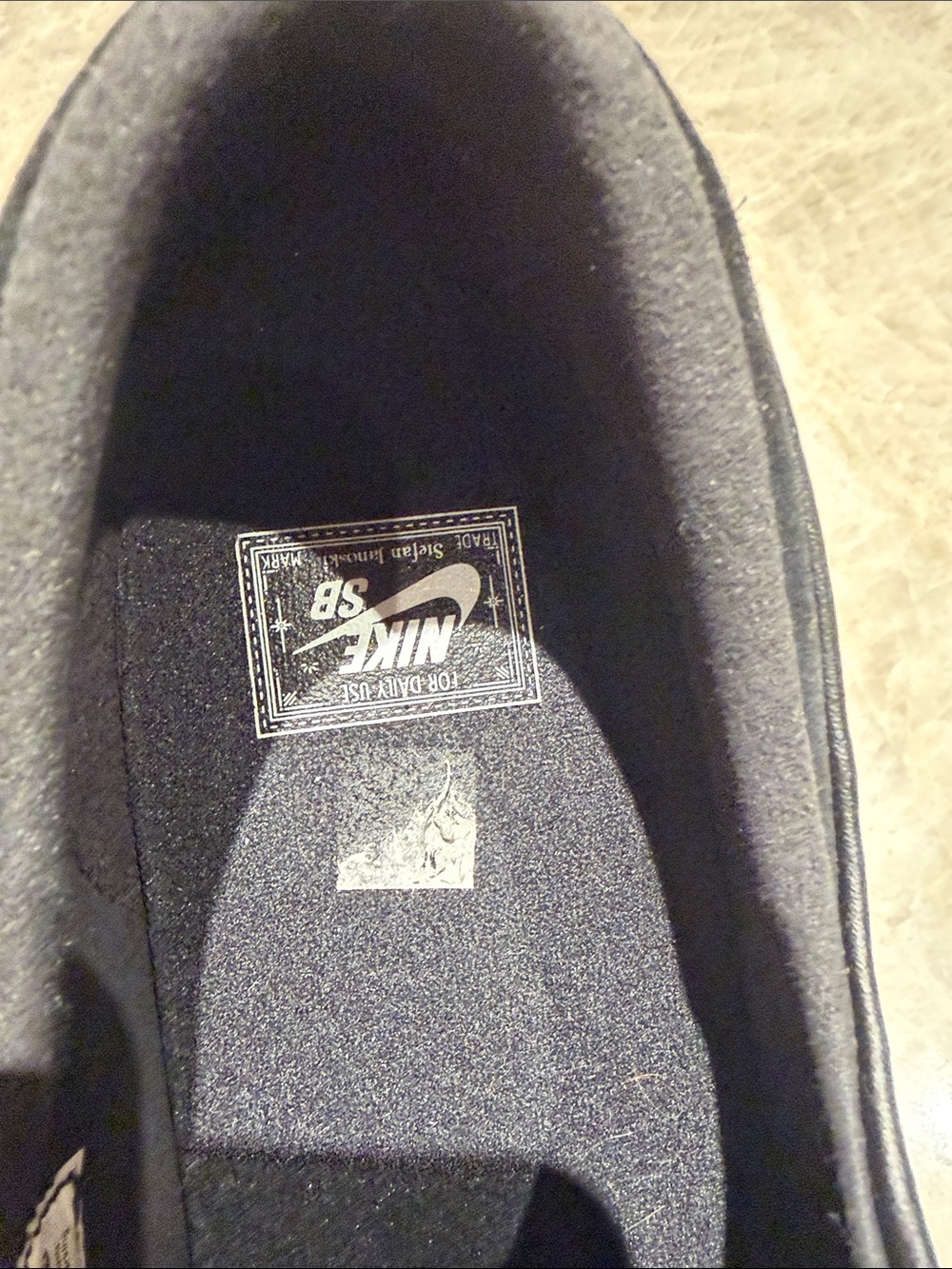 Nike Black Slip-On Loafers - Picture 4 of 5